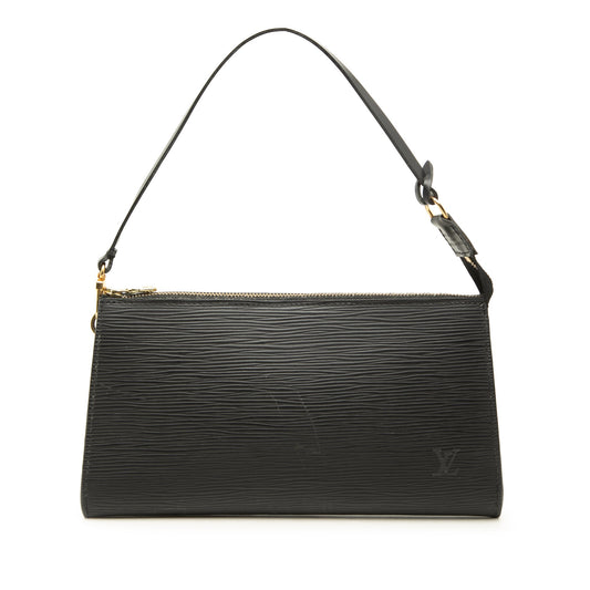 Louis Vuitton Epi Pochette Accessoires — Black