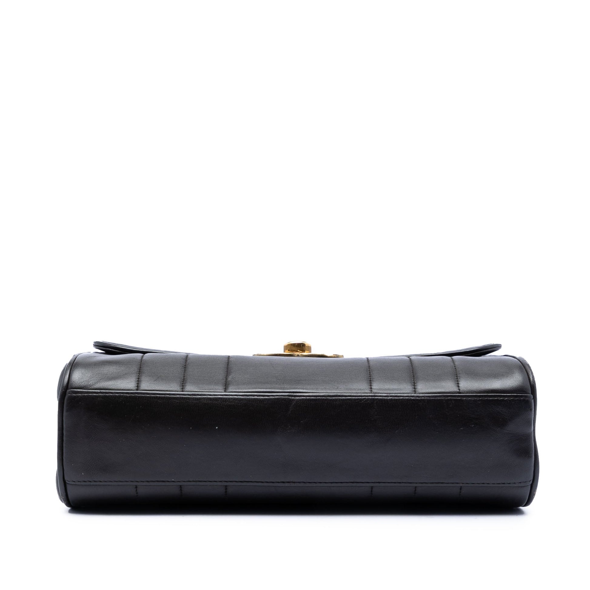 Chanel CC Vertical Quilt Lambskin Flap