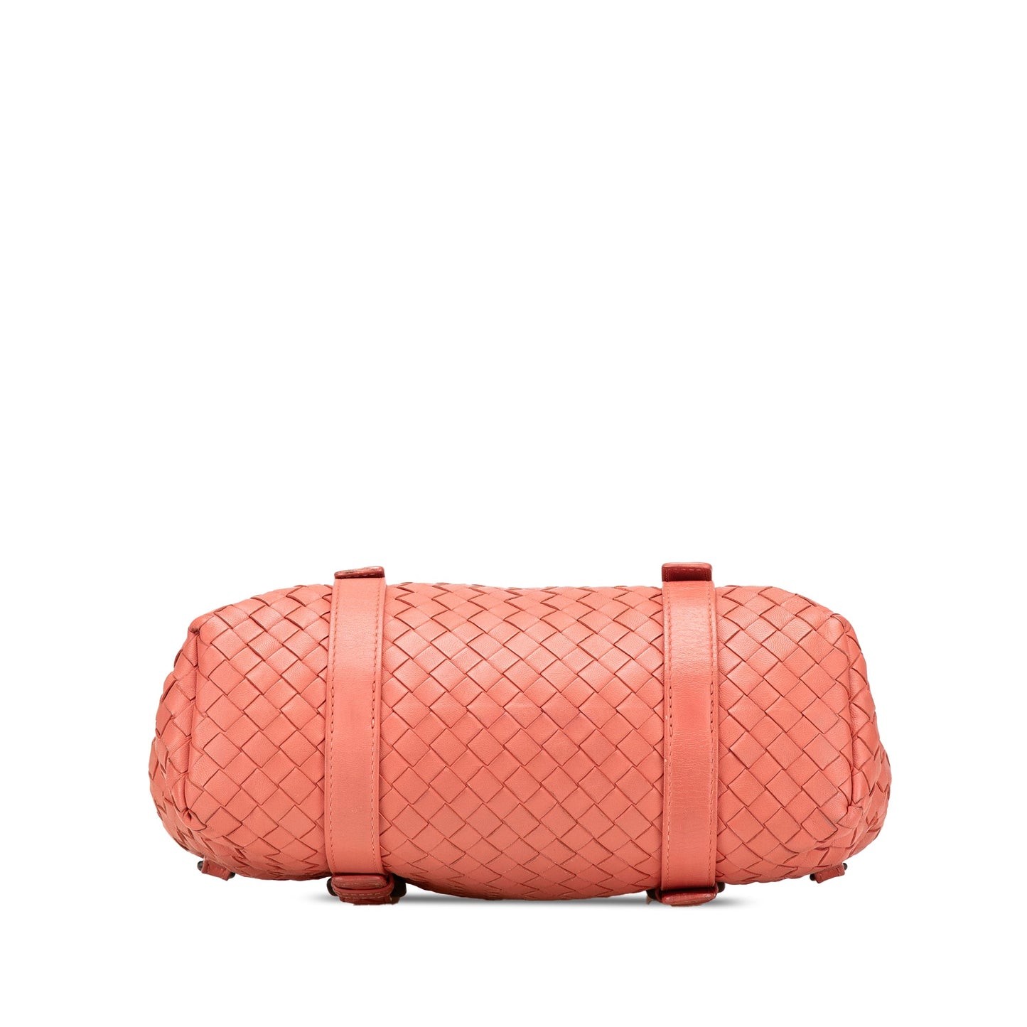 Bottega Veneta Leather Intrecciato Flap Satchel