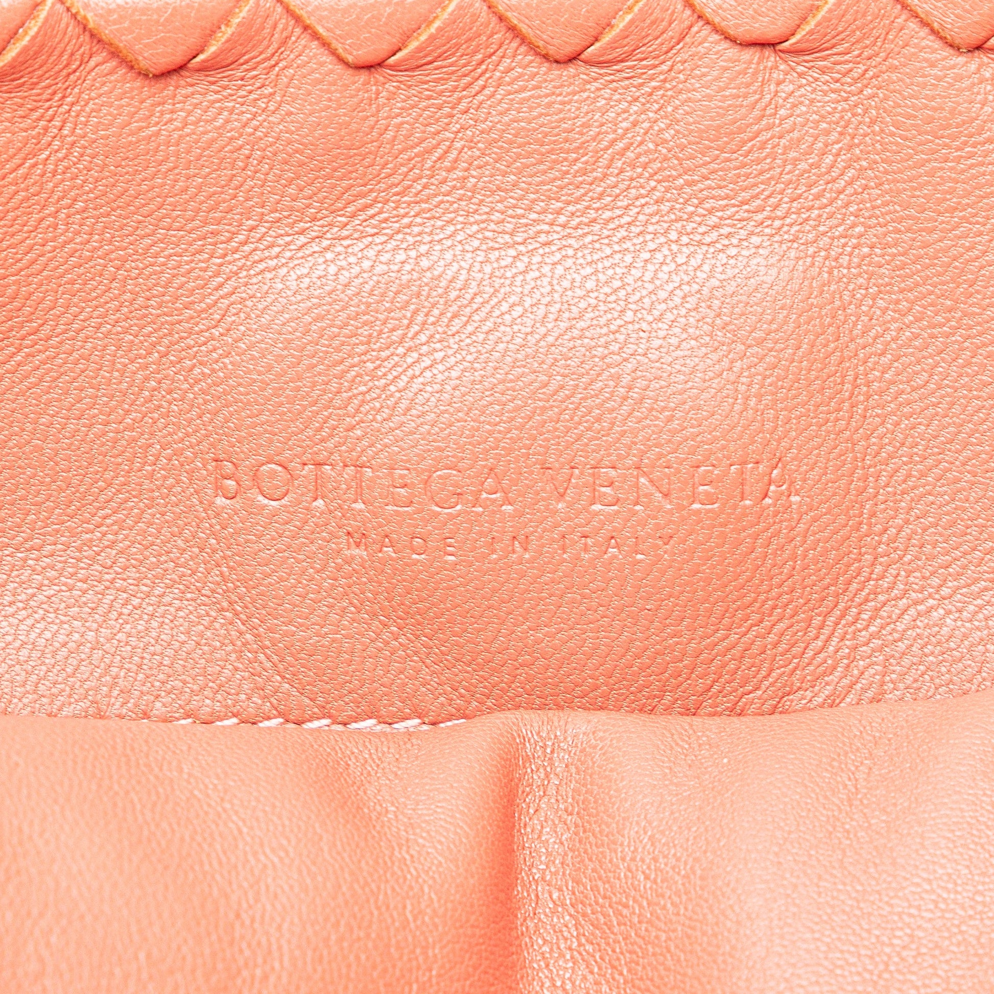Bottega Veneta Leather Intrecciato Flap Satchel