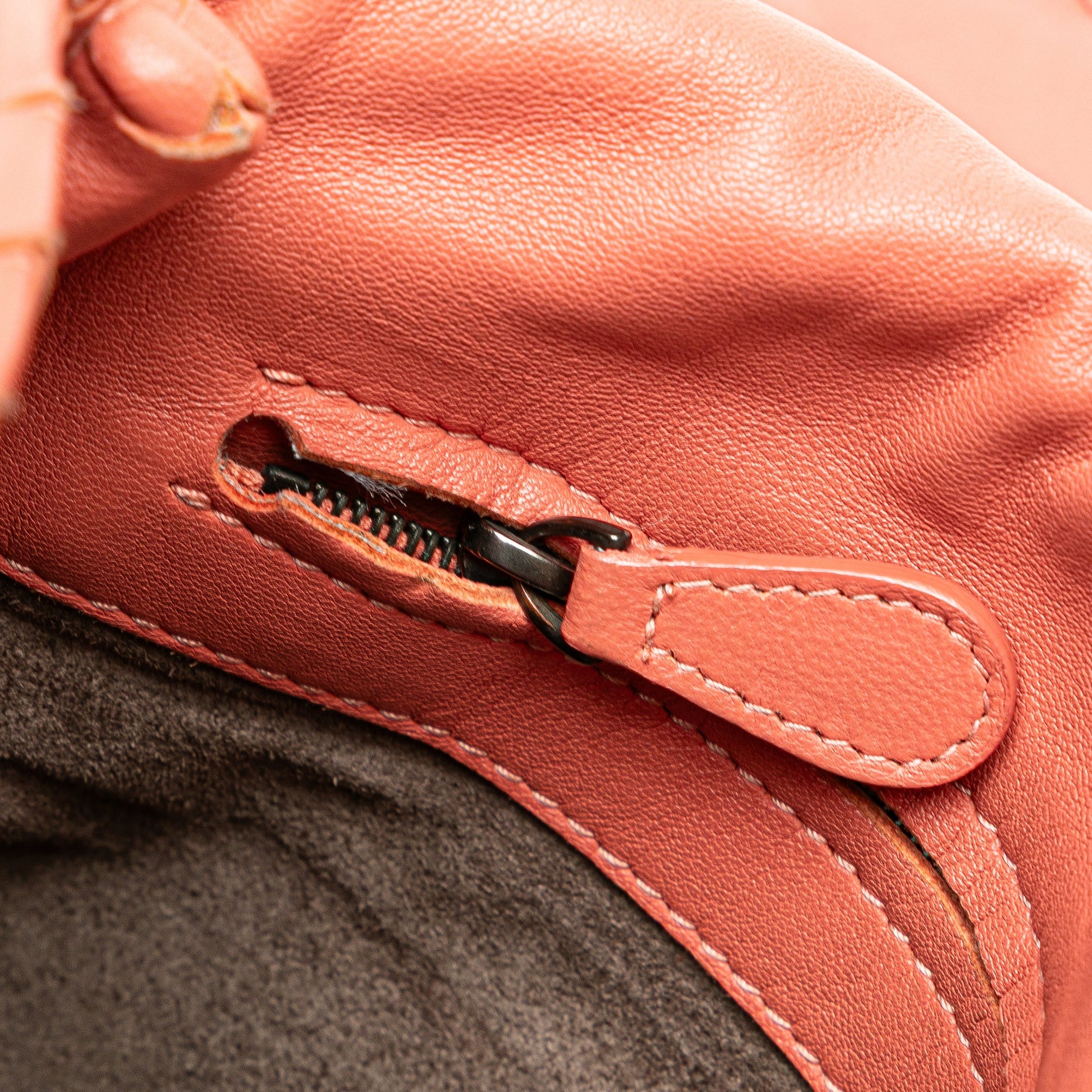 Bottega Veneta Leather Intrecciato Flap Satchel