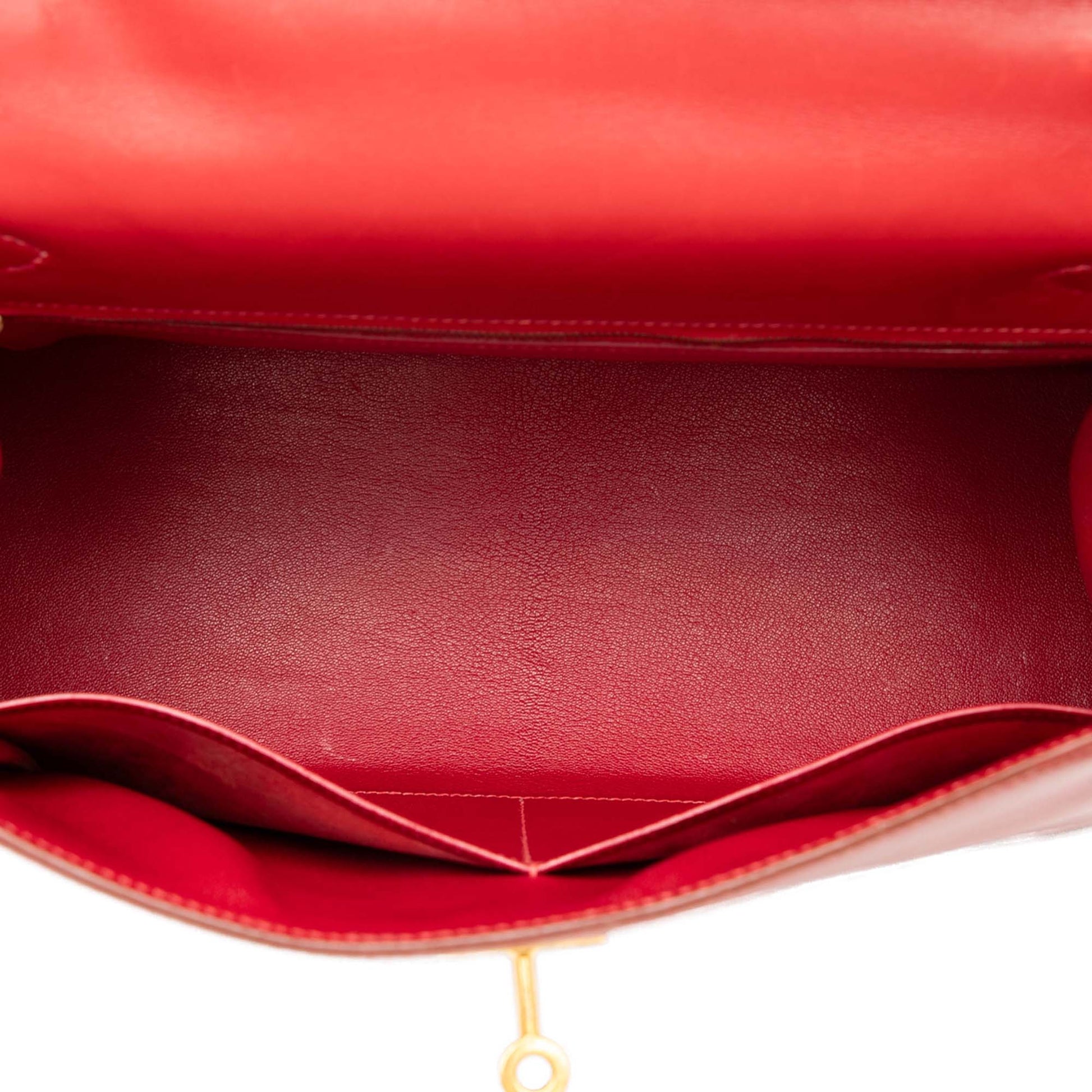 Hermès Box Calf Kelly Sellier 32