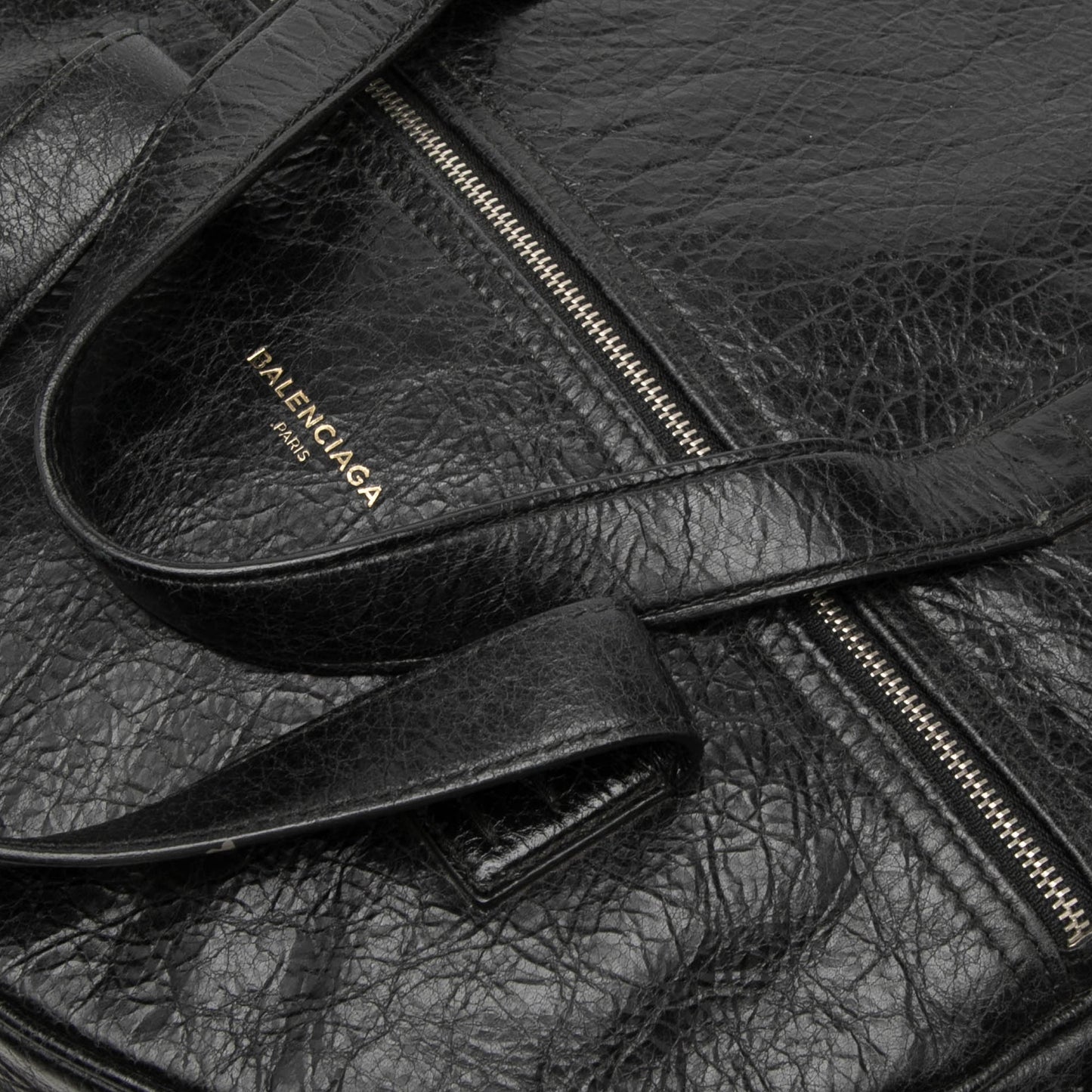 Balenciaga Lambskin Round Arena Air Hobo