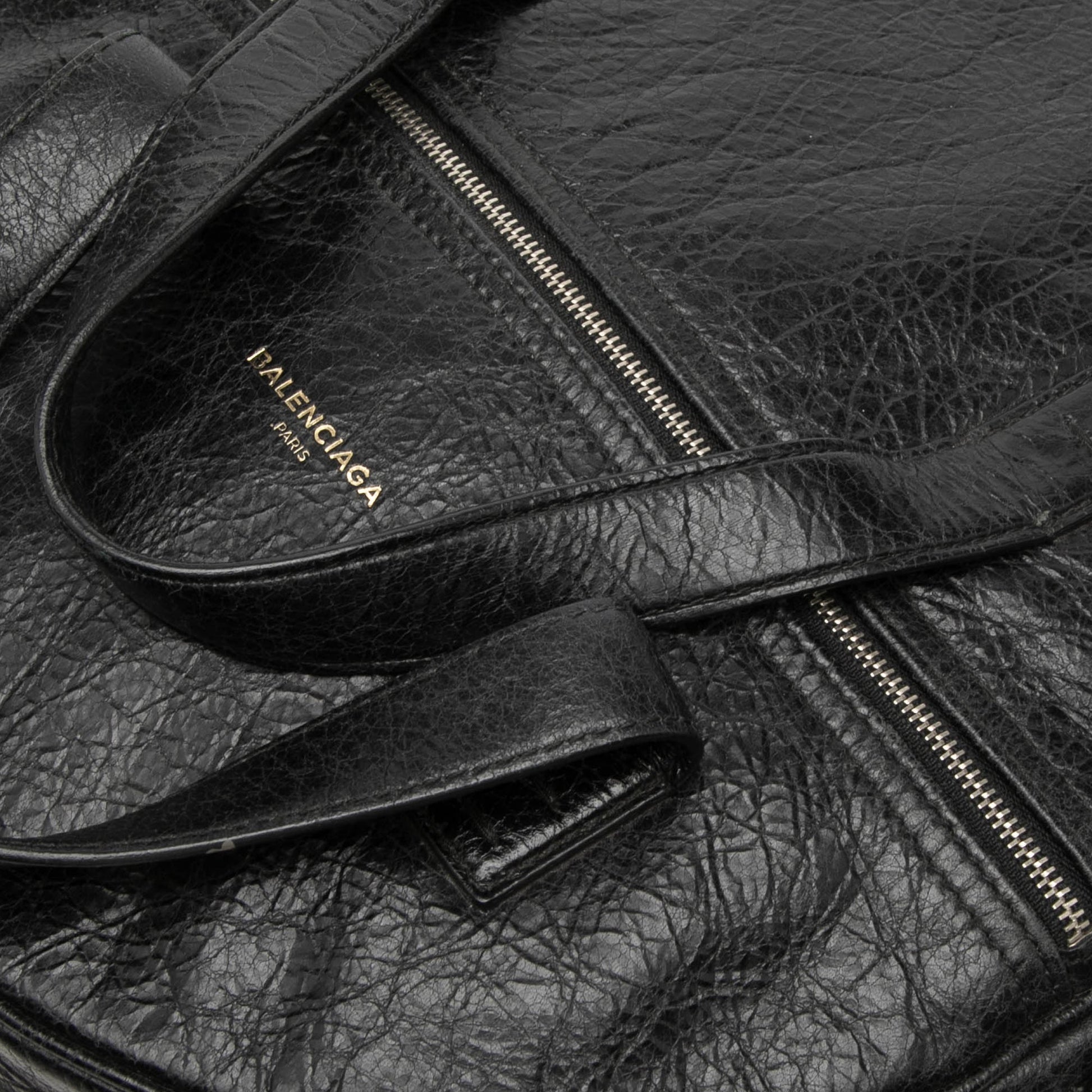 Balenciaga Lambskin Round Arena Air Hobo