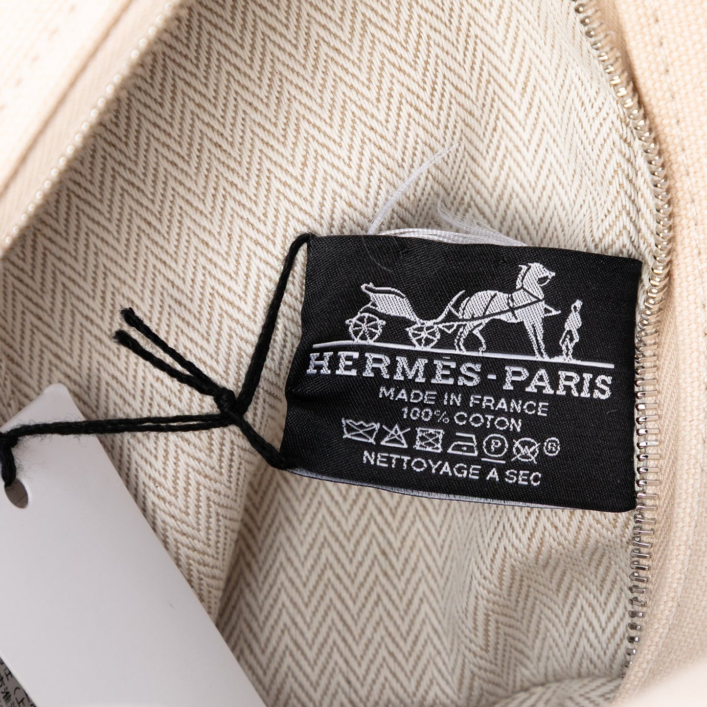 Hermès Large Toile Bride A Brac Case