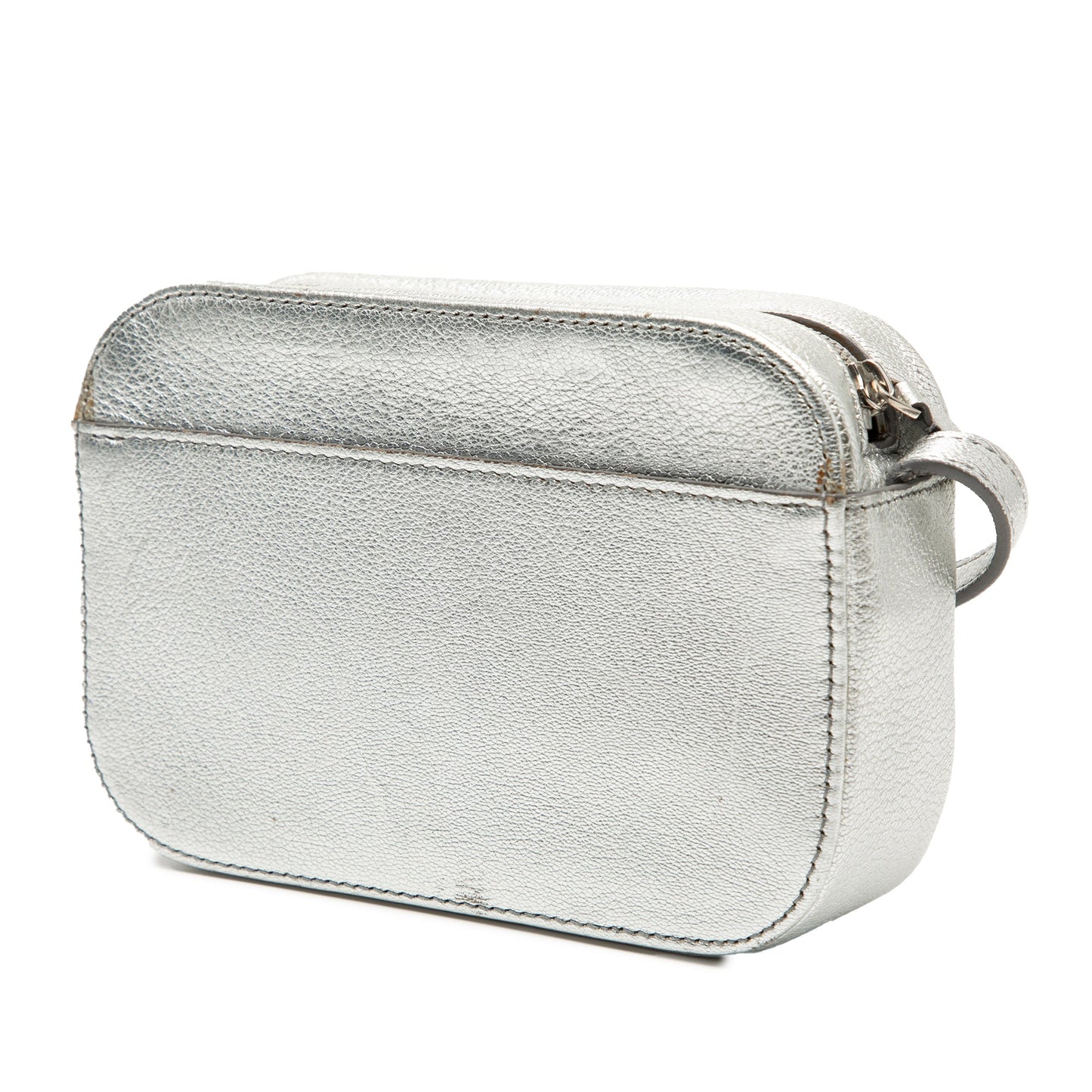 Balenciaga XS Metallic Leather Everyday Camera Bag