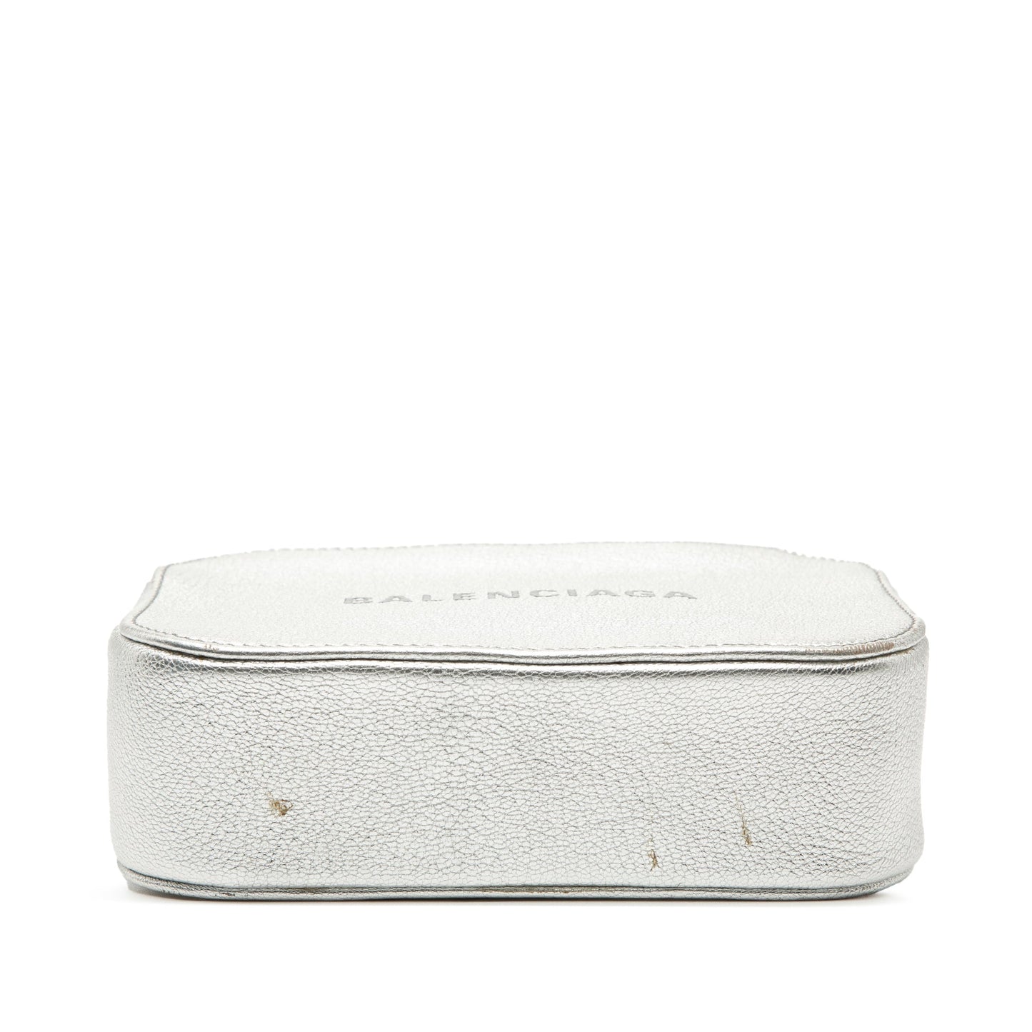 Balenciaga XS Metallic Leather Everyday Camera Bag