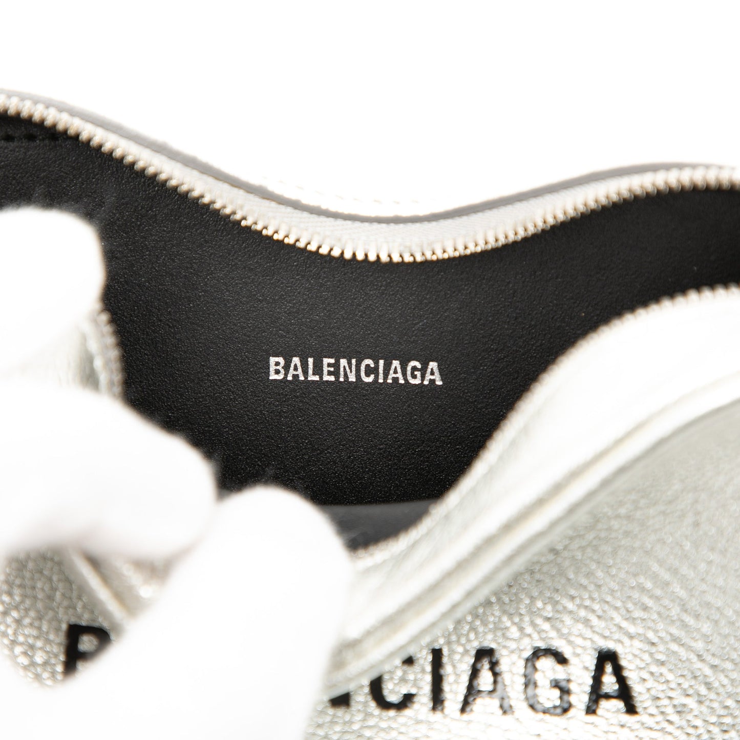 Balenciaga XS Metallic Leather Everyday Camera Bag