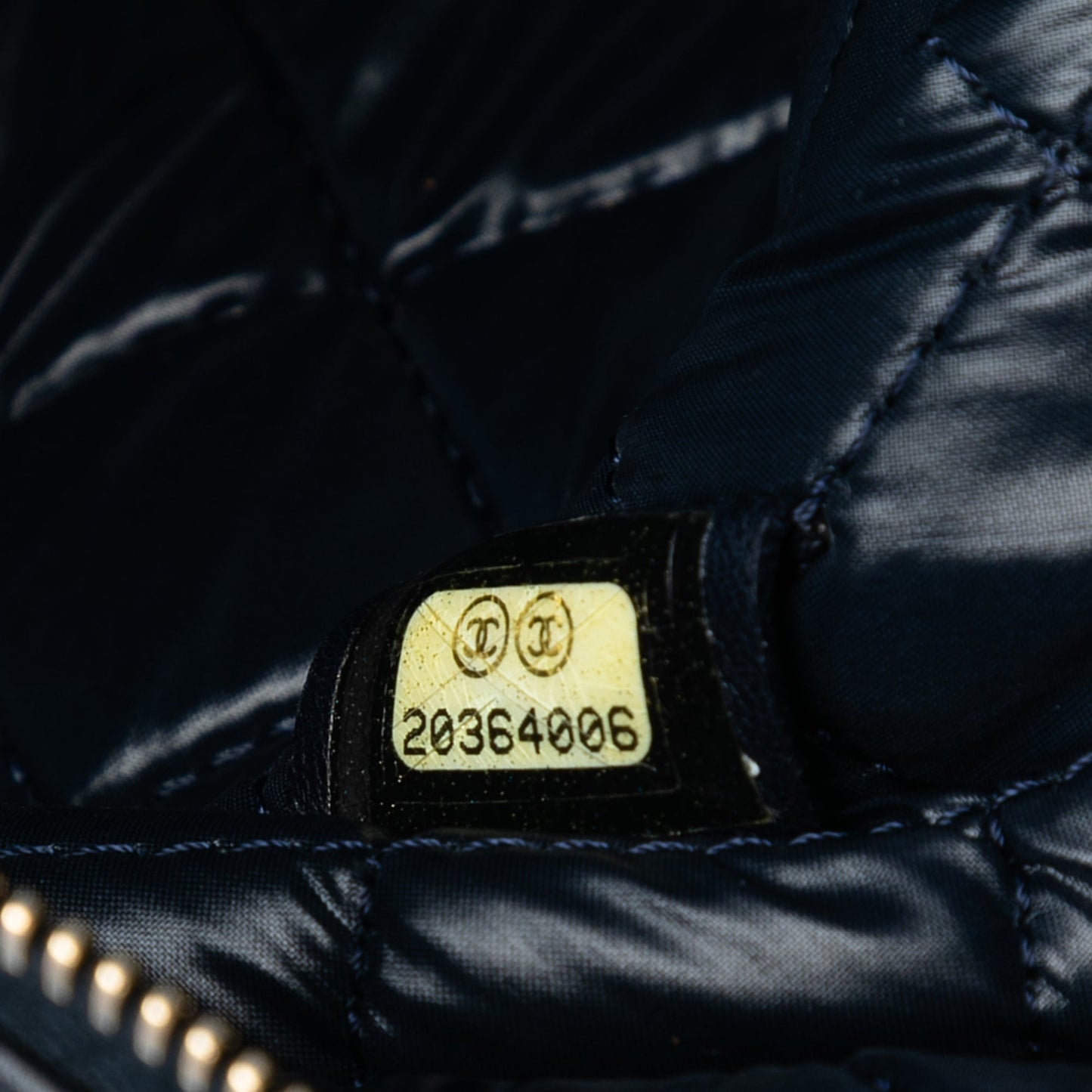 Chanel Large Quilted Lambskin O Case Clutch