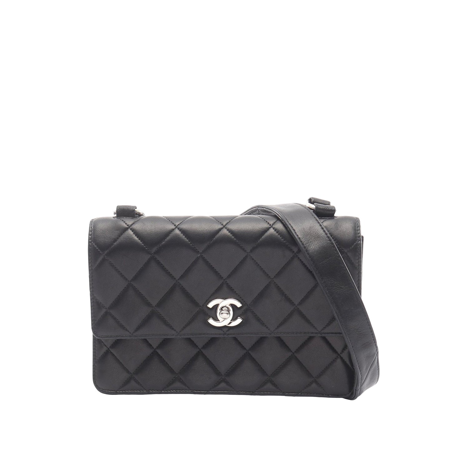 Chanel Quilted Lambskin Daily Zippy Flap