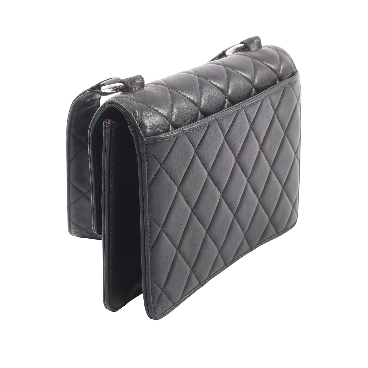 Chanel Quilted Lambskin Daily Zippy Flap