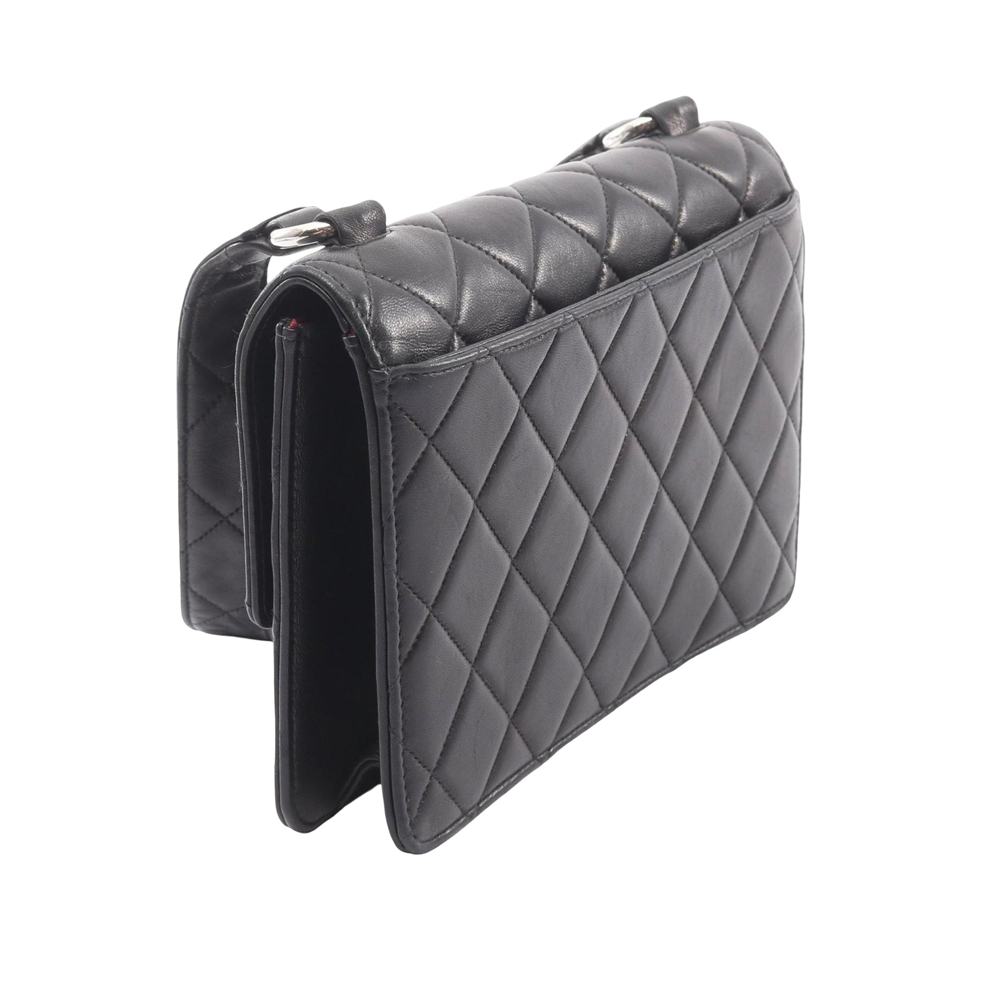 Chanel Quilted Lambskin Daily Zippy Flap