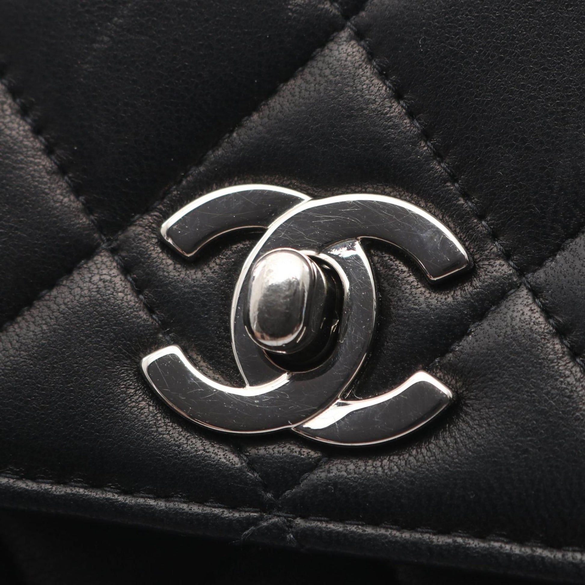 Chanel Quilted Lambskin Daily Zippy Flap
