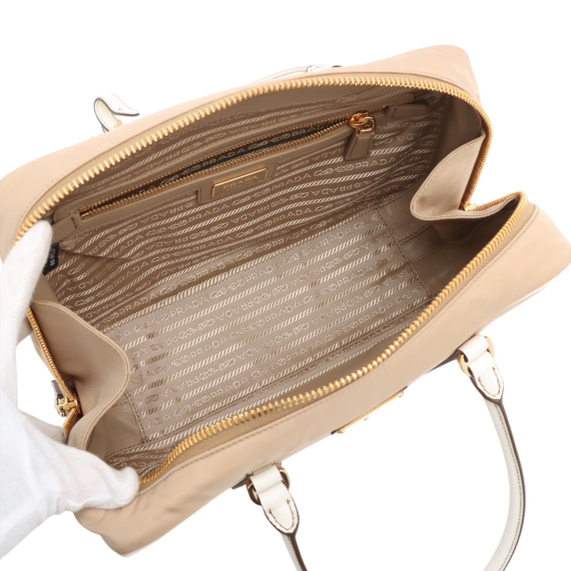 Prada Medium Saffiano Trimmed Re Nylon Re Edition 1978 Handbag