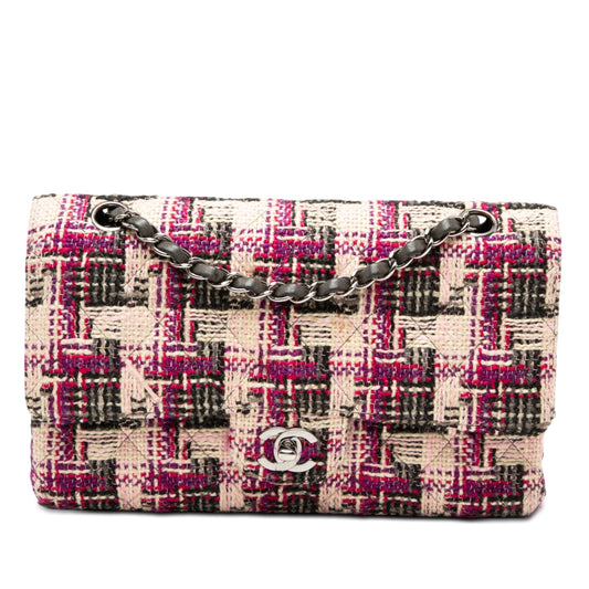 Chanel Medium Classic Tweed Double Flap