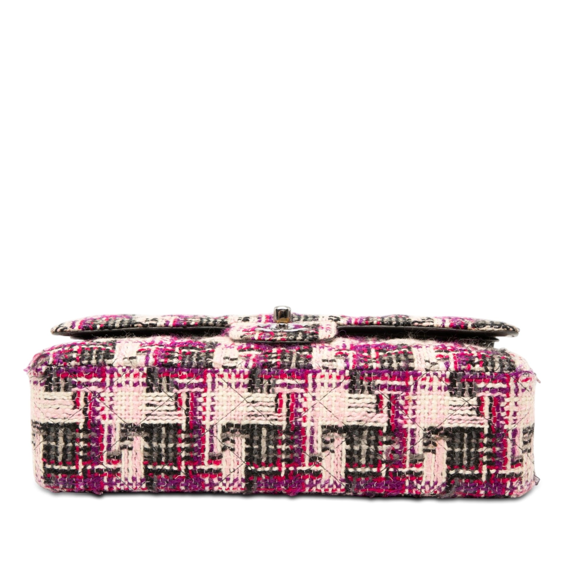 Chanel Medium Classic Tweed Double Flap