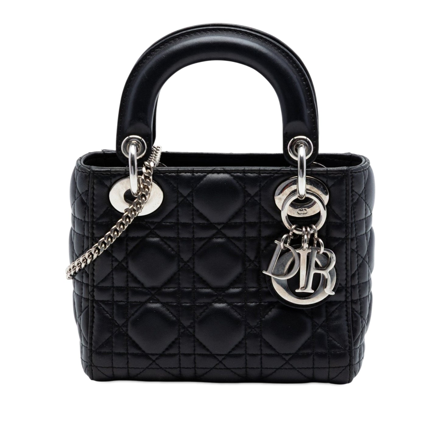Dior Mini Lambskin Cannage Lady Dior