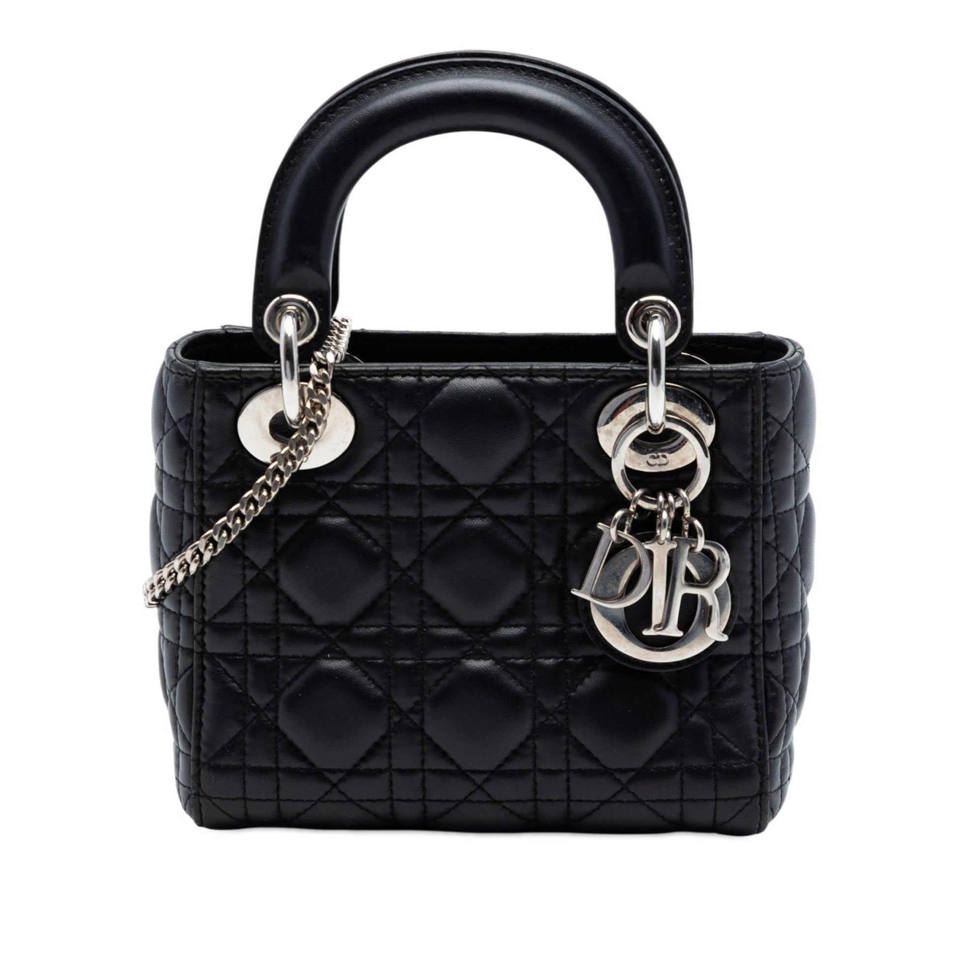 Dior Mini Lambskin Cannage Lady Dior