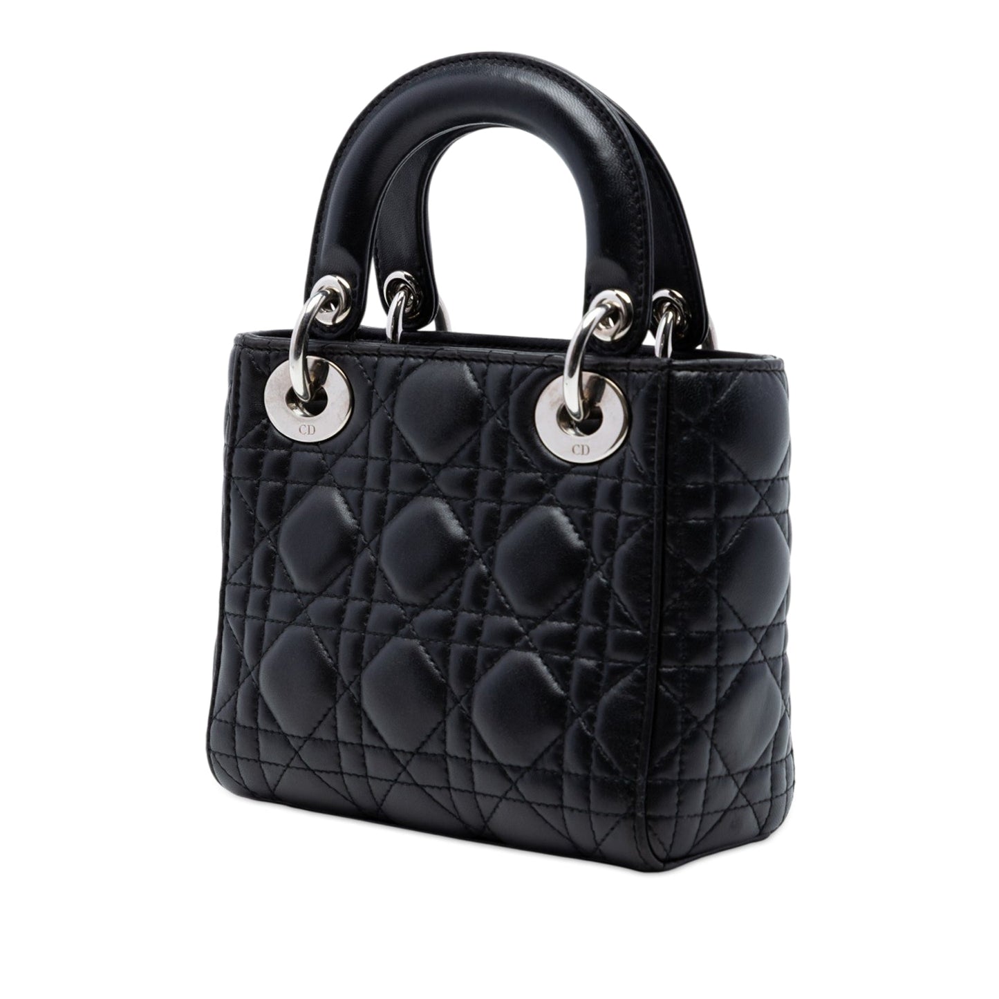Dior Mini Lambskin Cannage Lady Dior