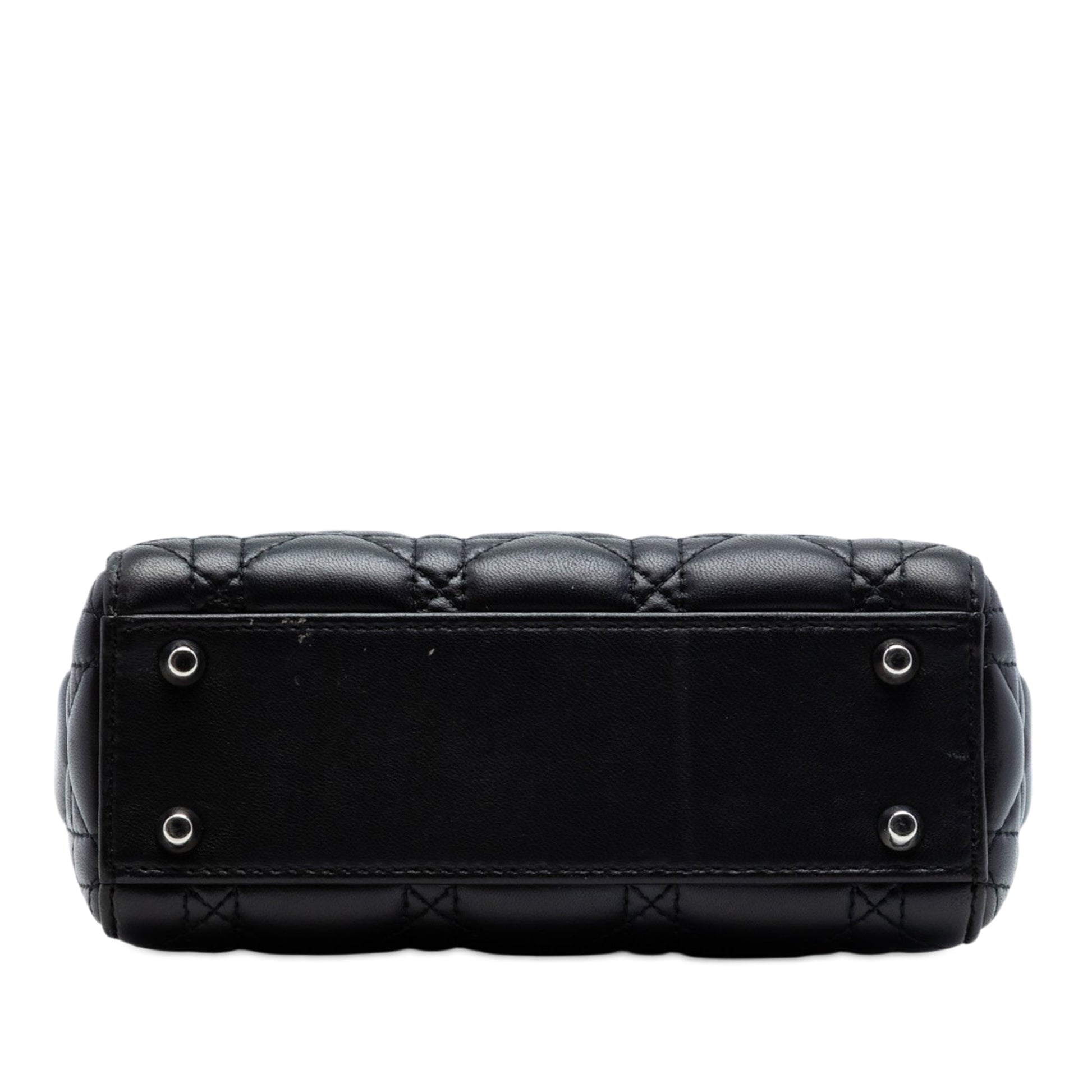 Dior Mini Lambskin Cannage Lady Dior