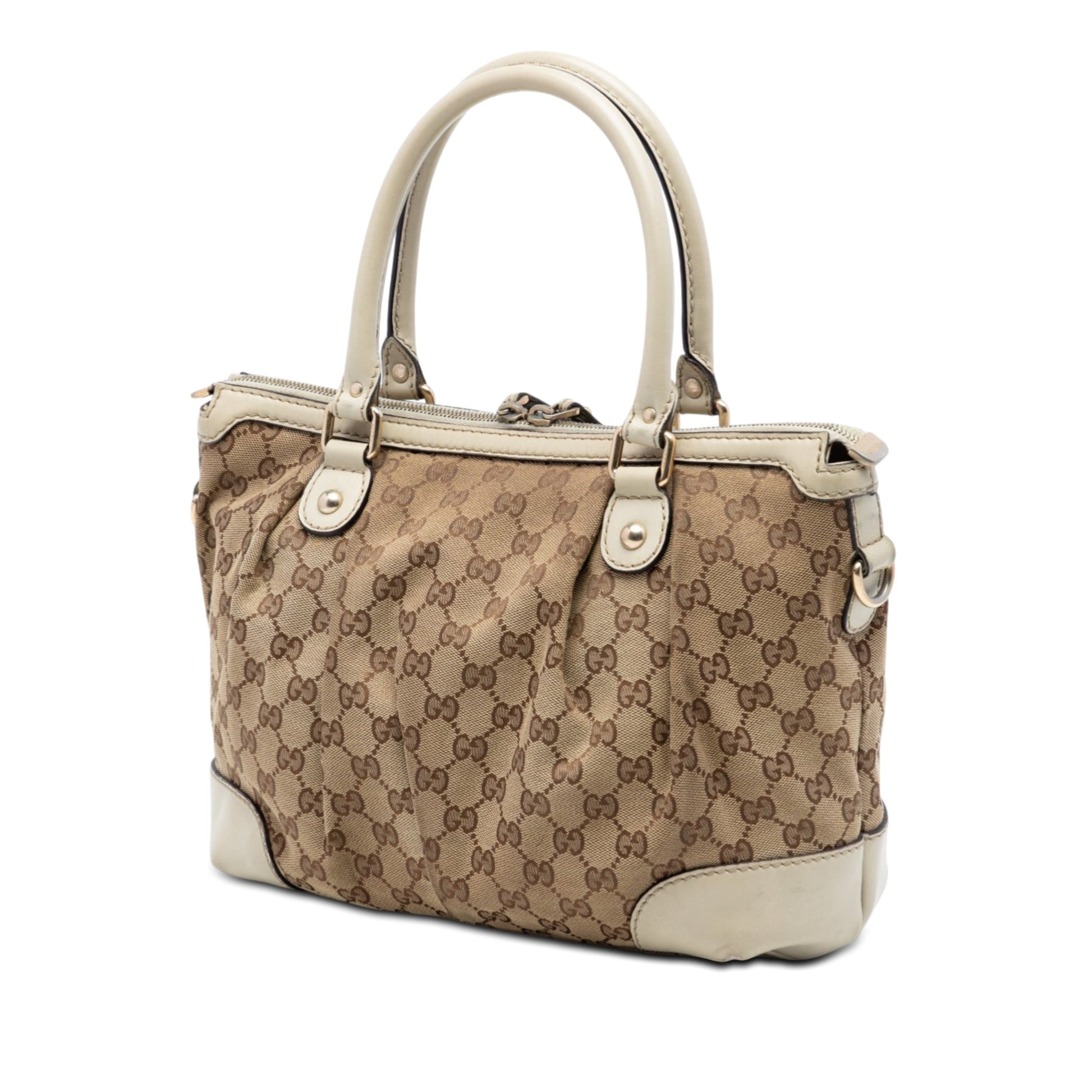 Gucci GG Canvas Sukey Satchel