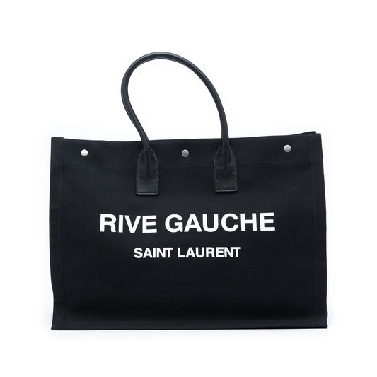 Saint Laurent Large Canvas Rive Gauche Tote
