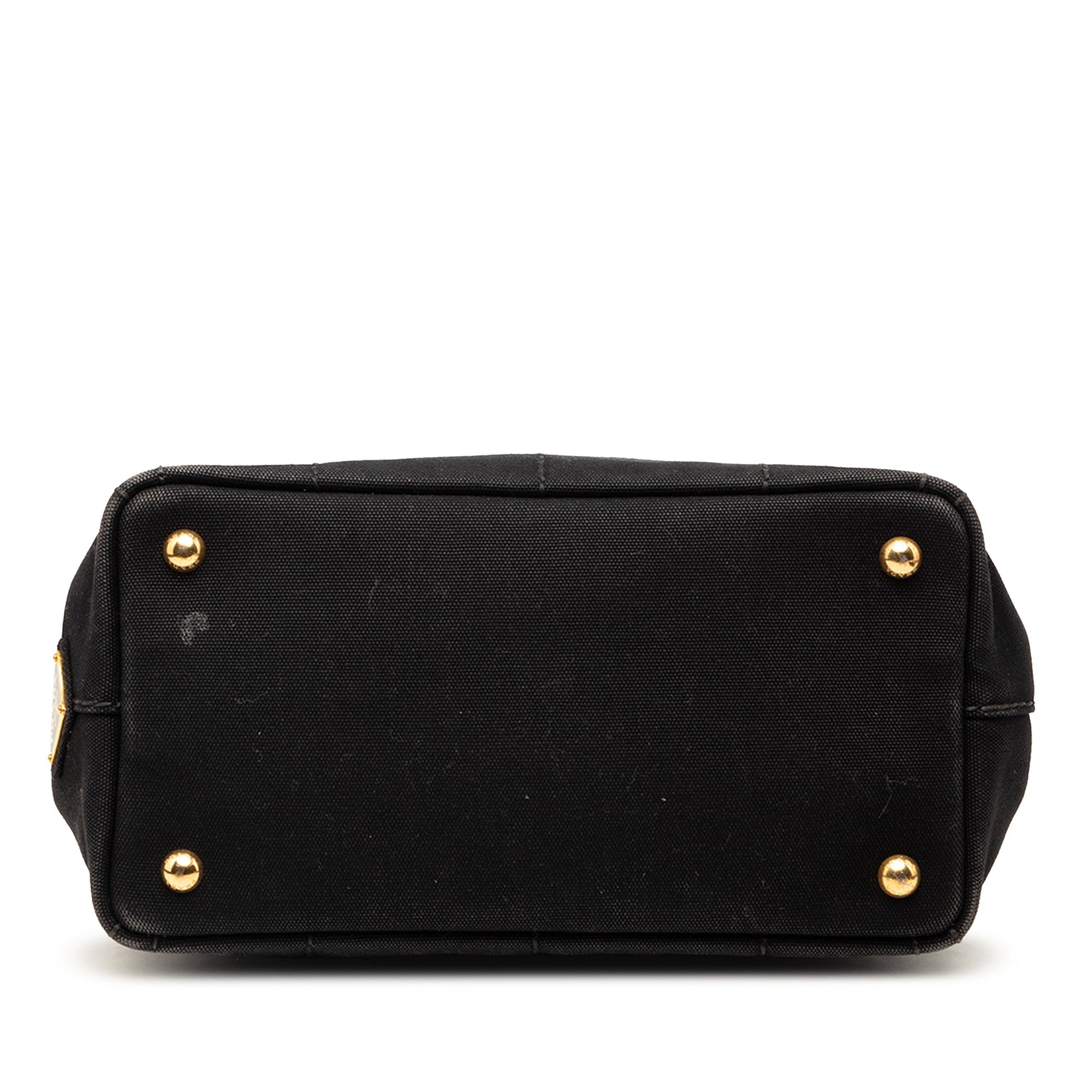 Prada Small Canvas Canapa Logo Satchel