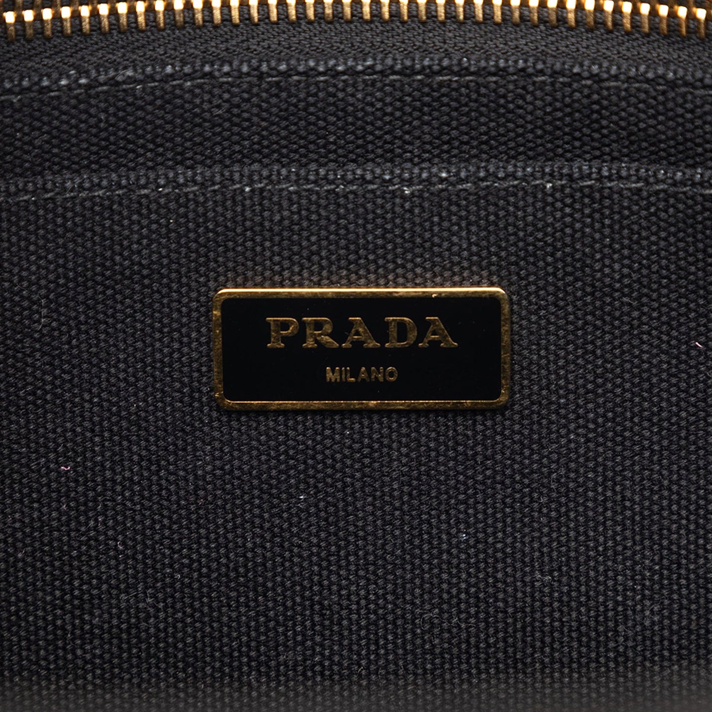 Prada Small Canvas Canapa Logo Satchel