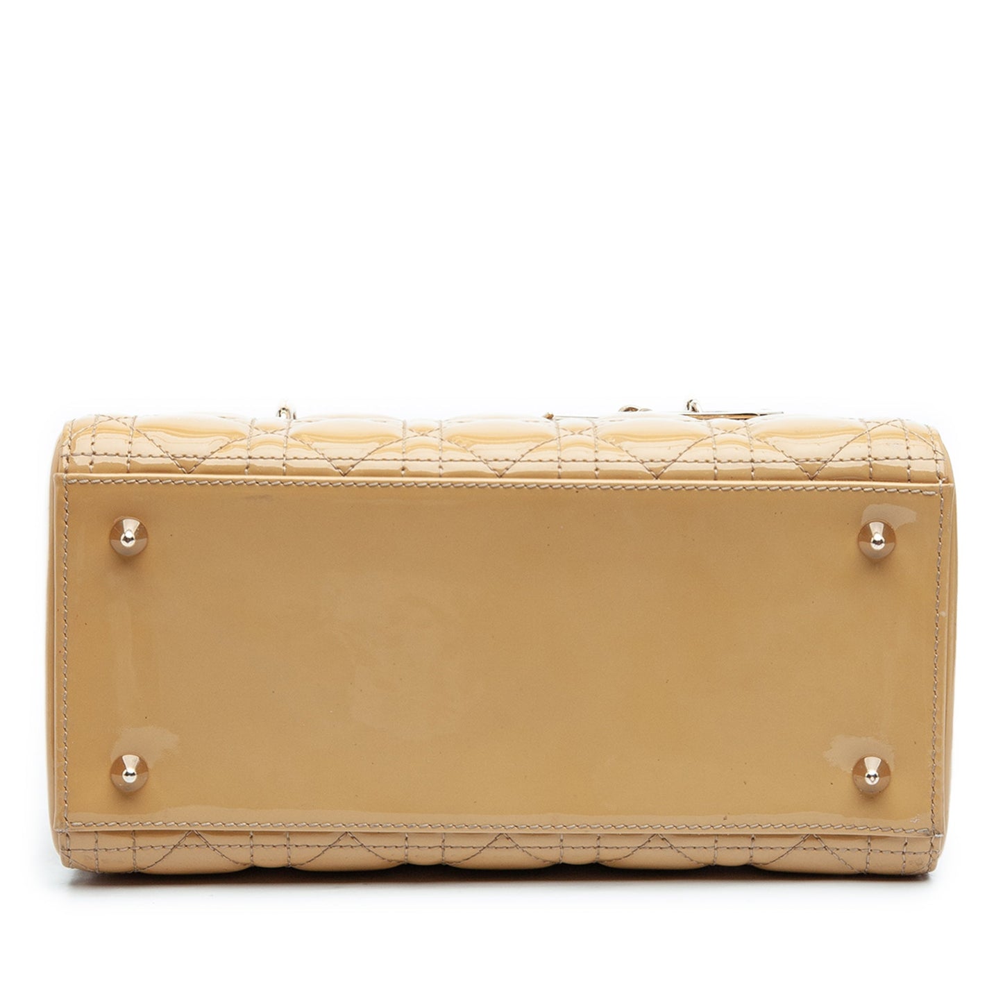Dior Medium Patent Cannage Lady Dior