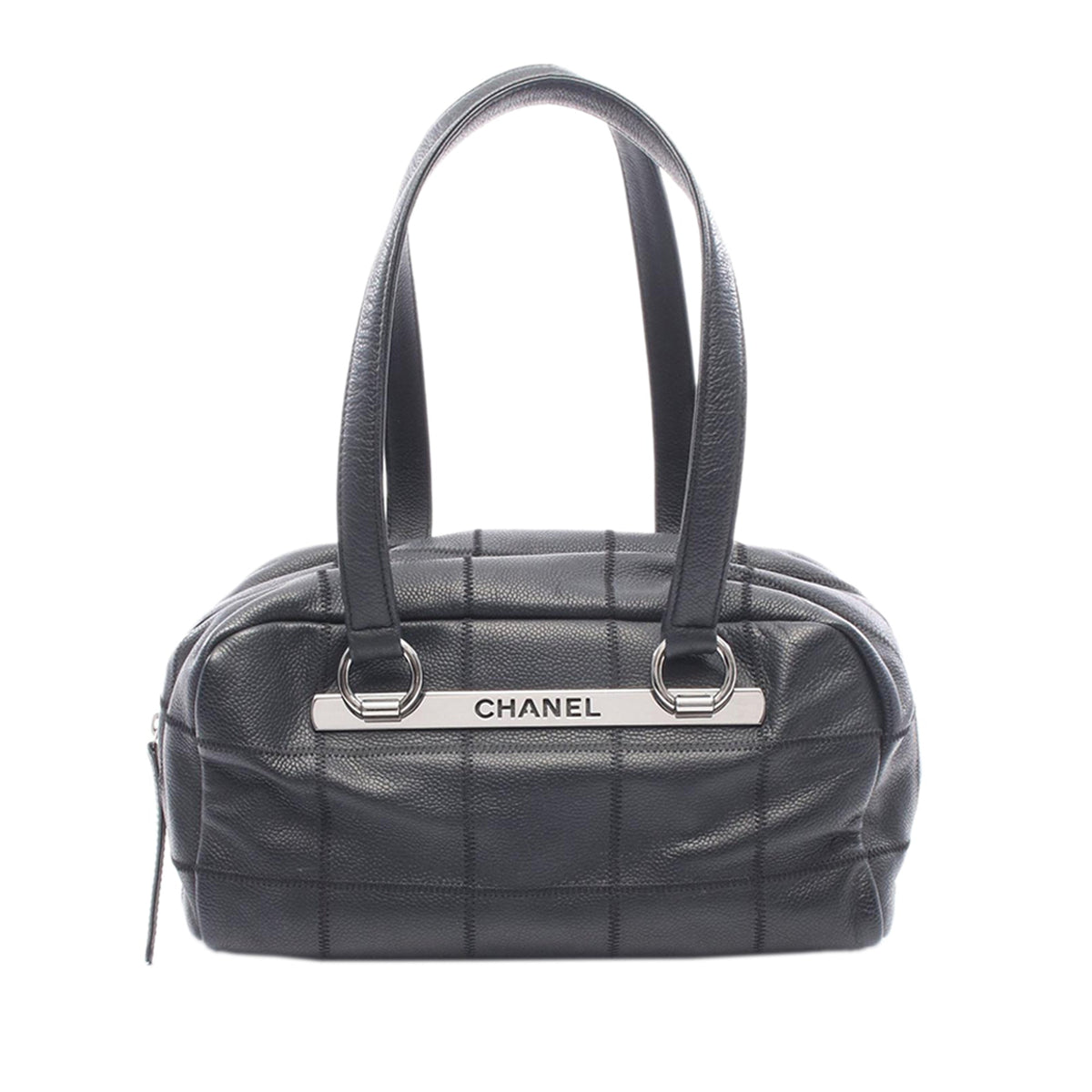 Chanel Caviar Choco Bar Handbag