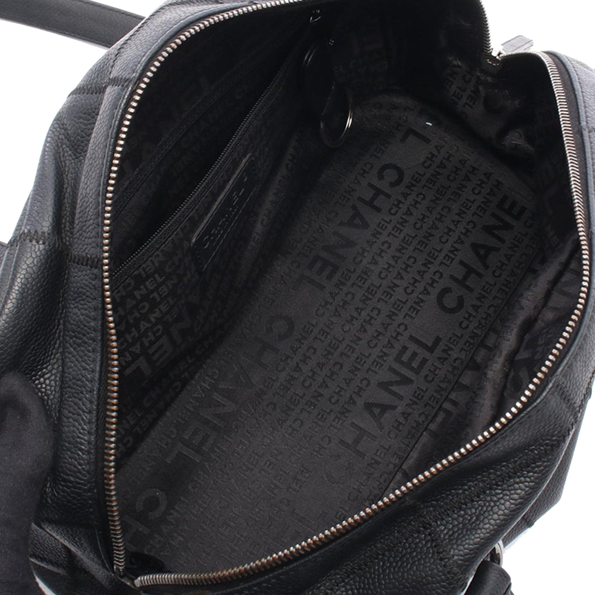 Chanel Caviar Choco Bar Handbag