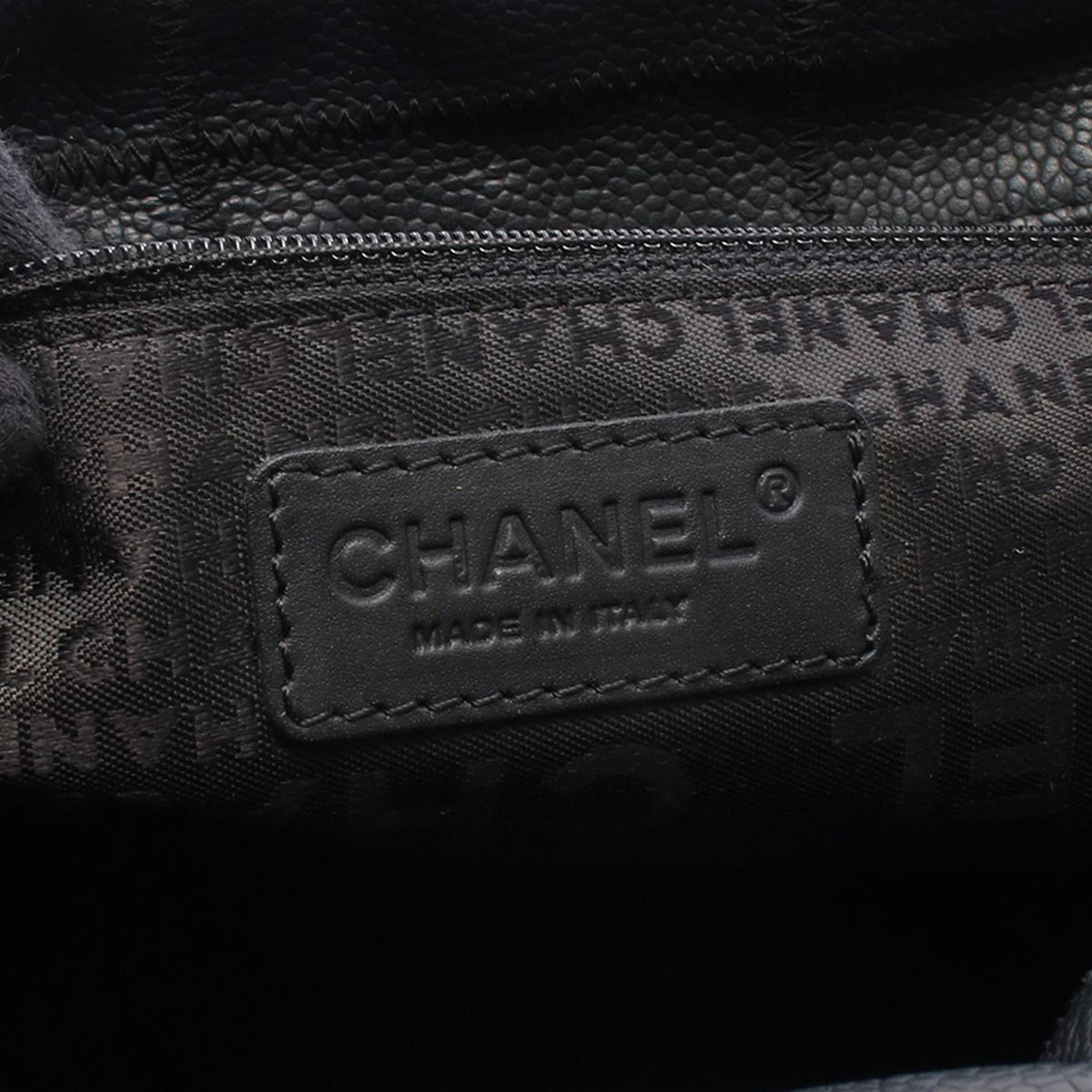 Chanel Caviar Choco Bar Handbag