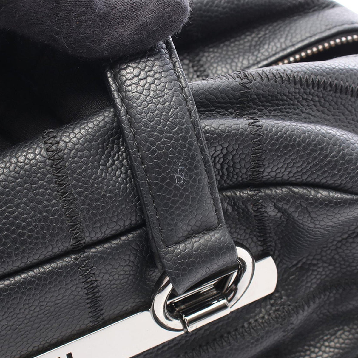 Chanel Caviar Choco Bar Handbag
