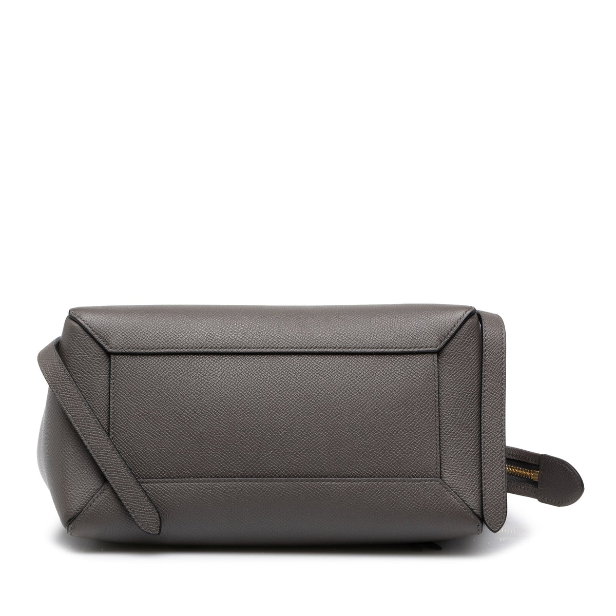 Celine Micro Grained Calfskin Belt Bag — Gray