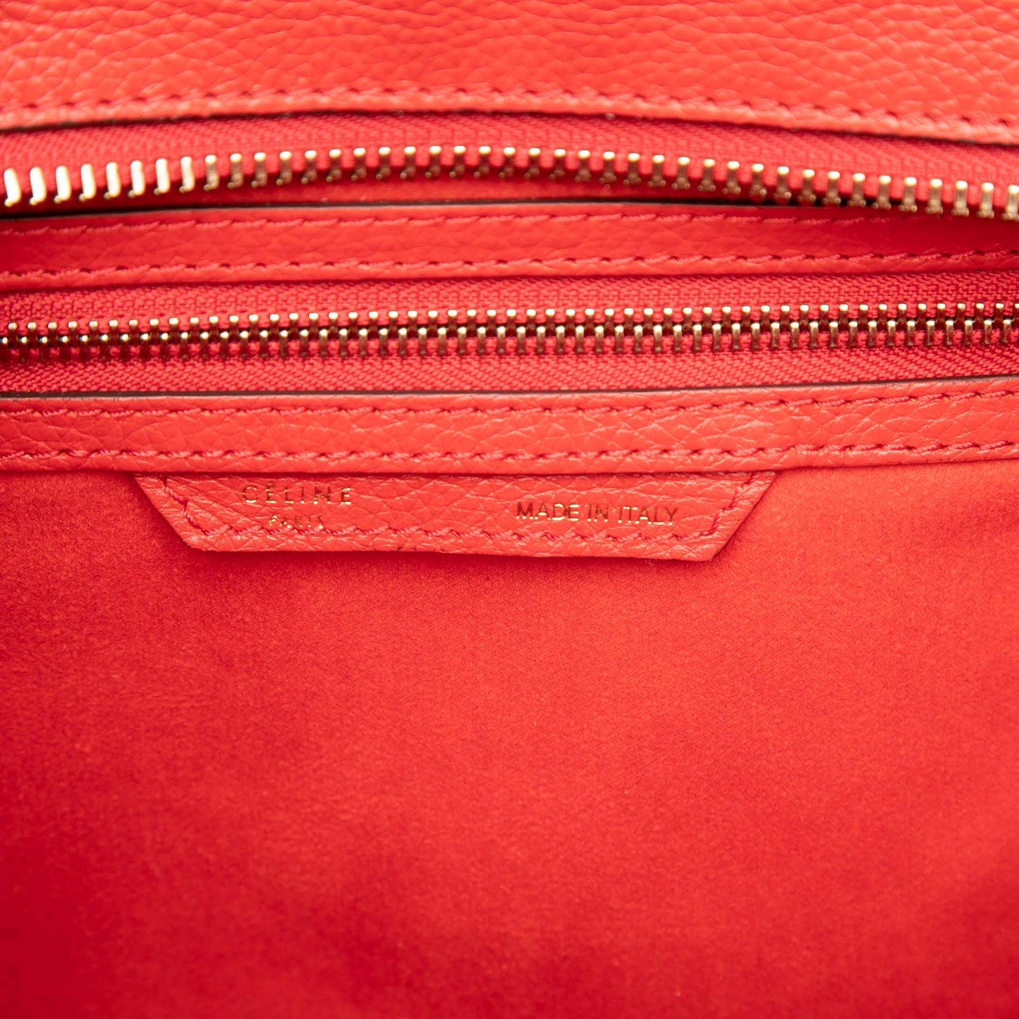 Celine Micro Calfskin Luggage Tote