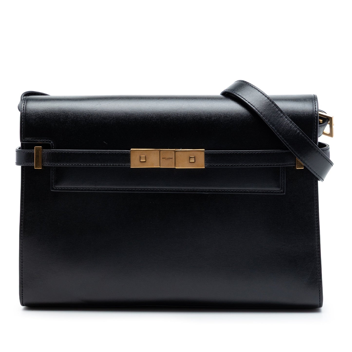 Saint Laurent Medium Smooth Calfskin Manhattan Shoulder Bag