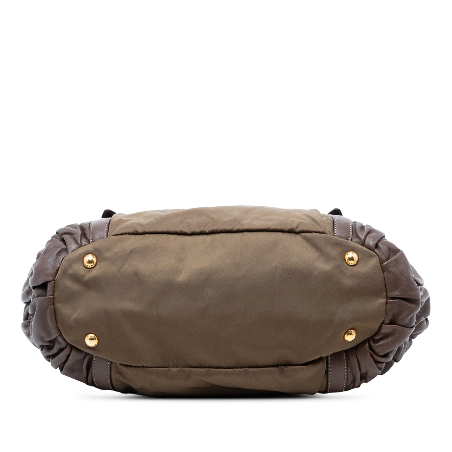 Tessuto and Nappa Gaufre Satchel