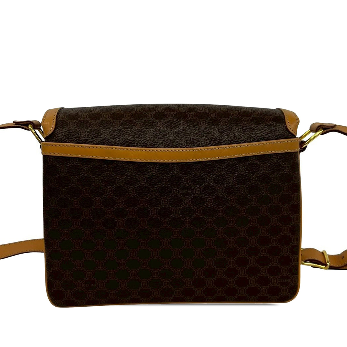 Celine Macadam Coated Canvas Crossbody