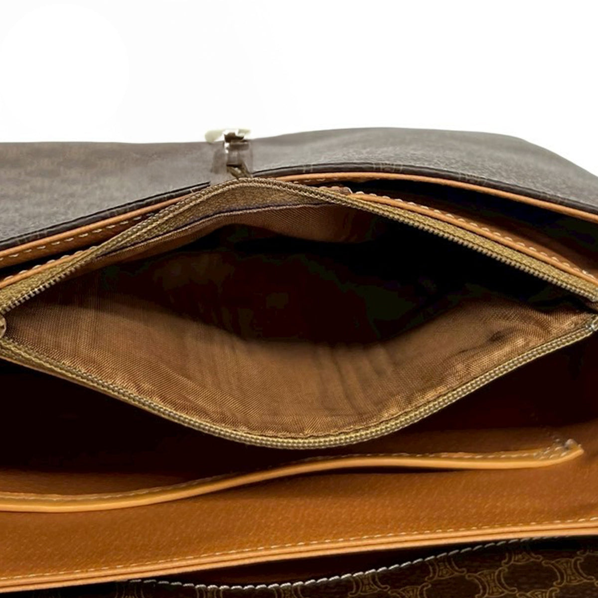 Celine Macadam Coated Canvas Crossbody