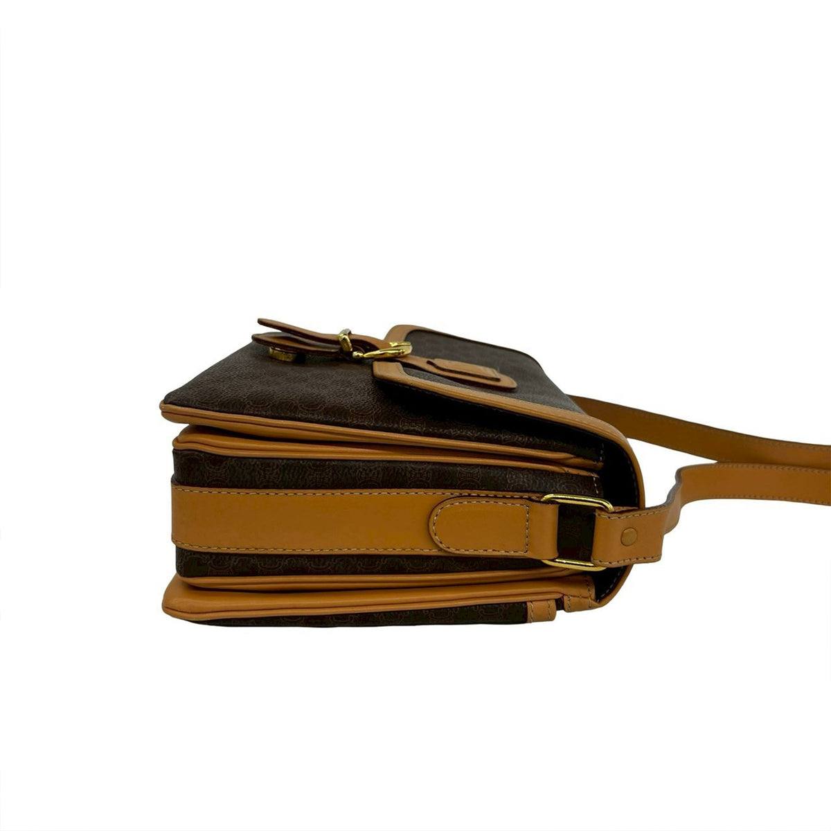 Celine Macadam Coated Canvas Crossbody