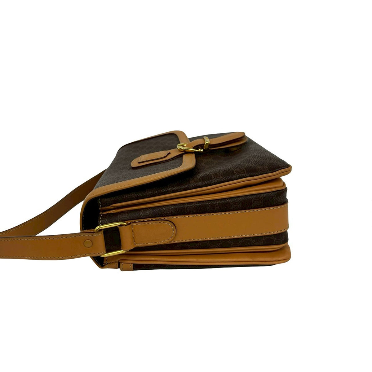 Celine Macadam Coated Canvas Crossbody