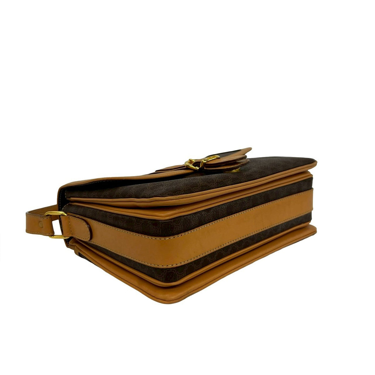 Celine Macadam Coated Canvas Crossbody