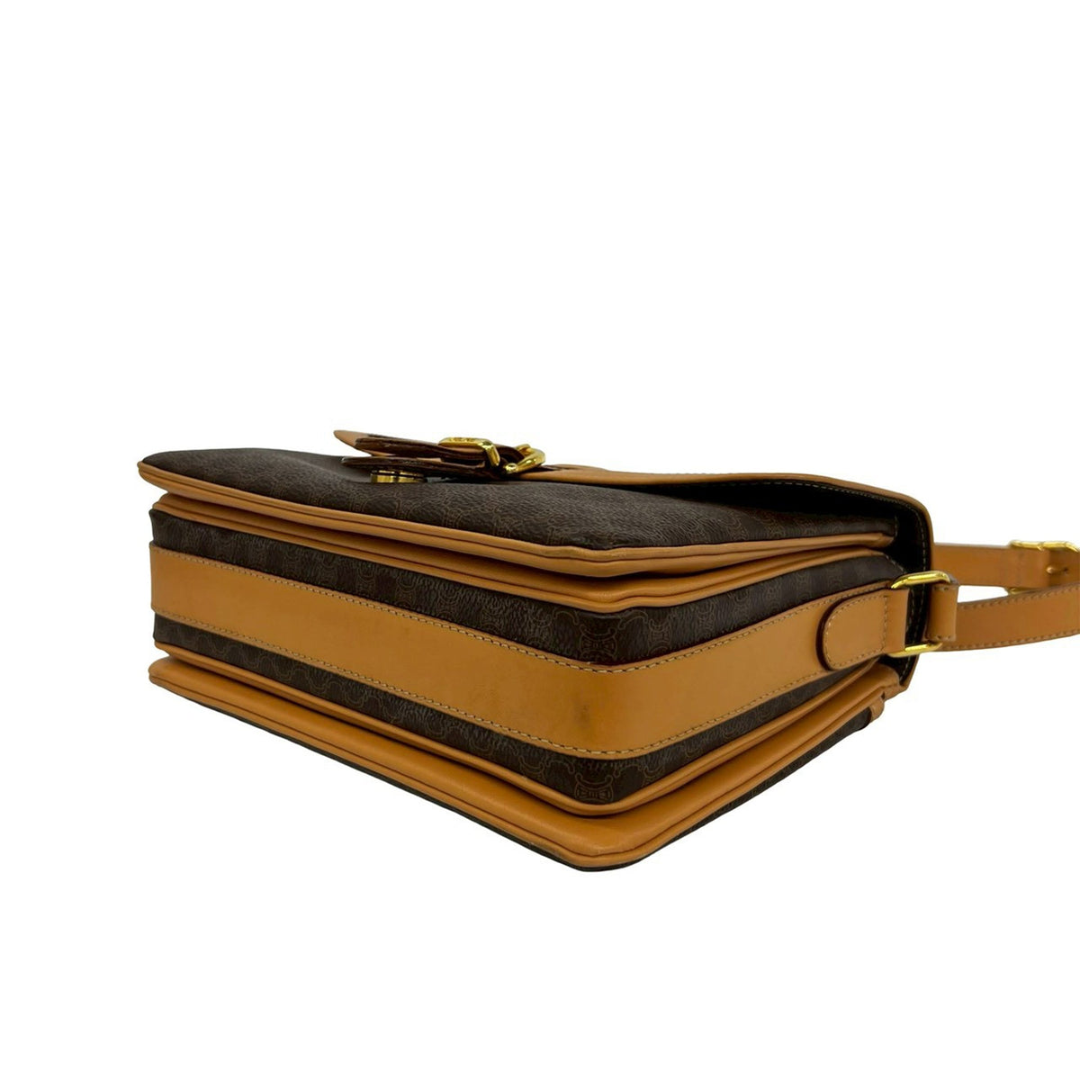 Celine Macadam Coated Canvas Crossbody