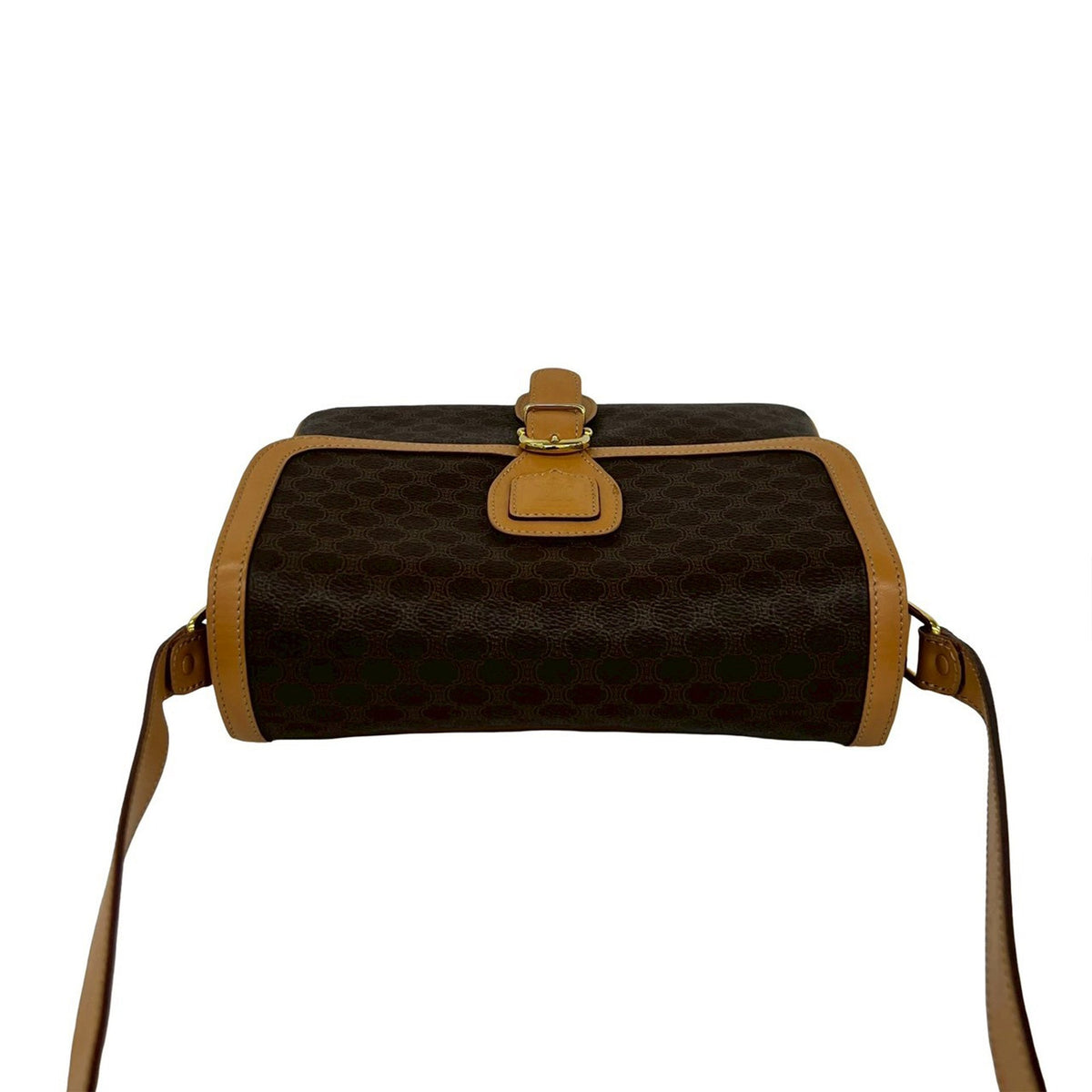 Celine Macadam Coated Canvas Crossbody