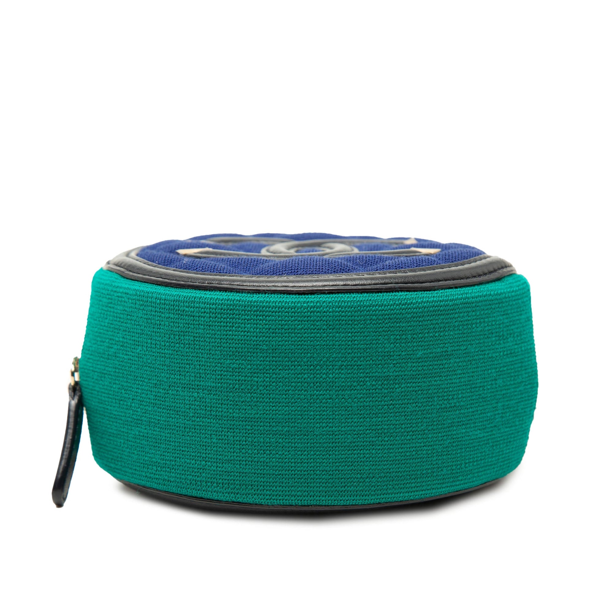 Chanel Tricolor Jersey CC Filigree Round Crossbody