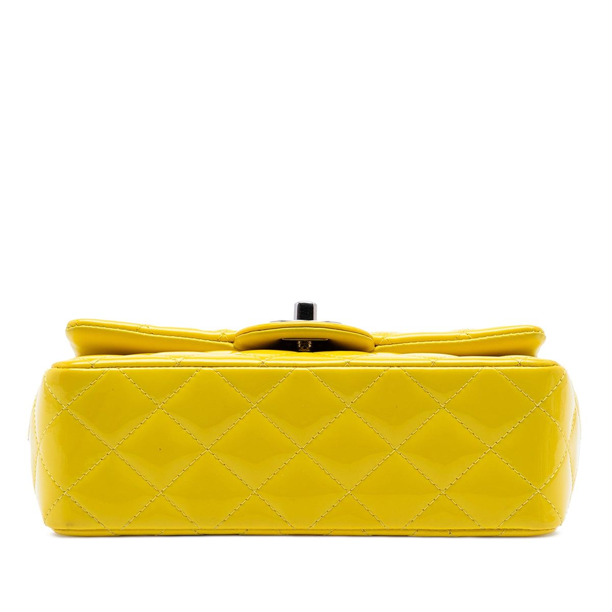 Chanel Mini Rectangular Classic Patent Single Flap