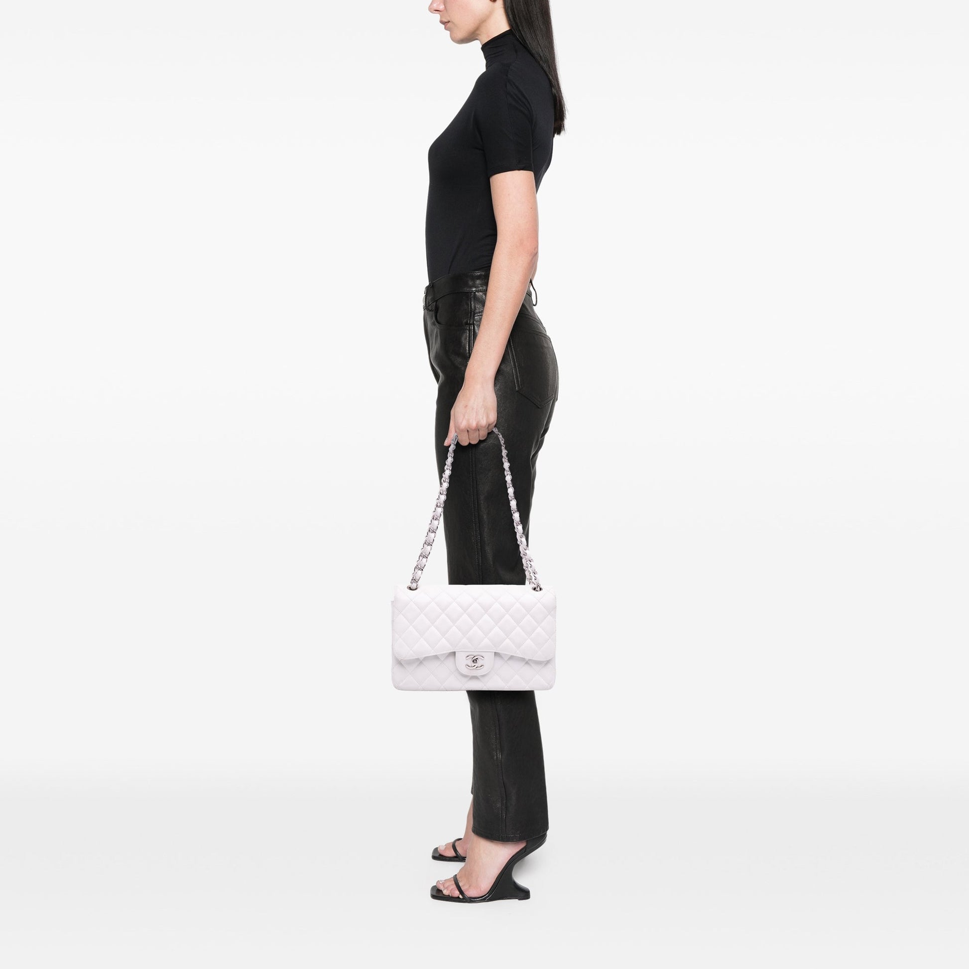 Chanel Jumbo Classic Caviar Double Flap