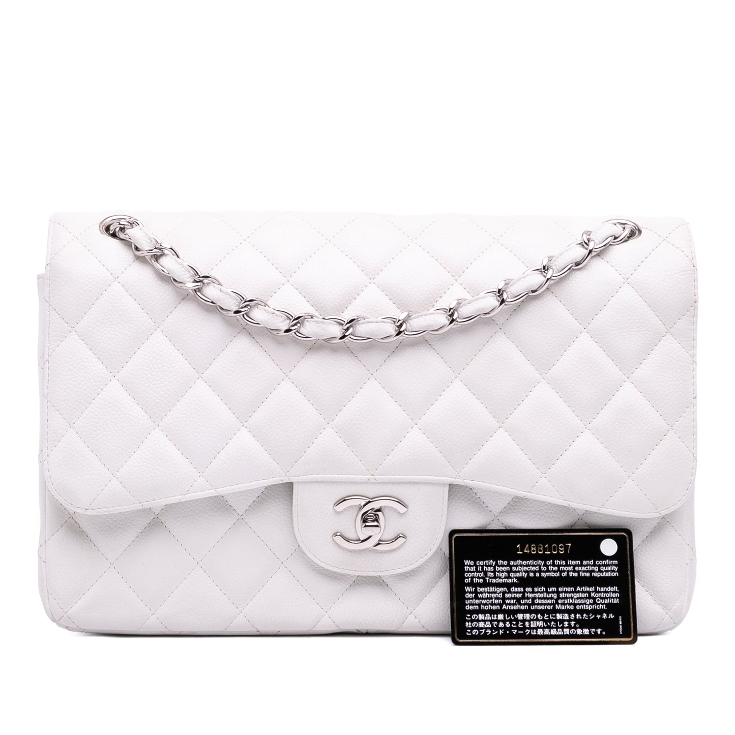 Chanel Jumbo Classic Caviar Double Flap