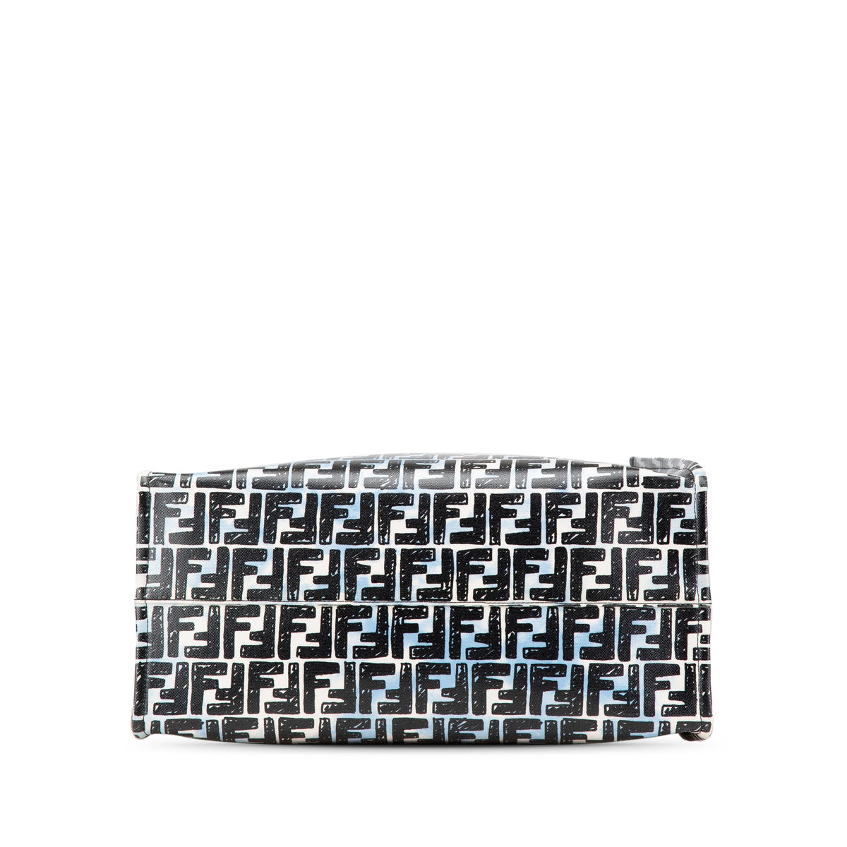 Fendi Joshua Vides Zucca Coated Canvas Cloudy Shopper Satchel