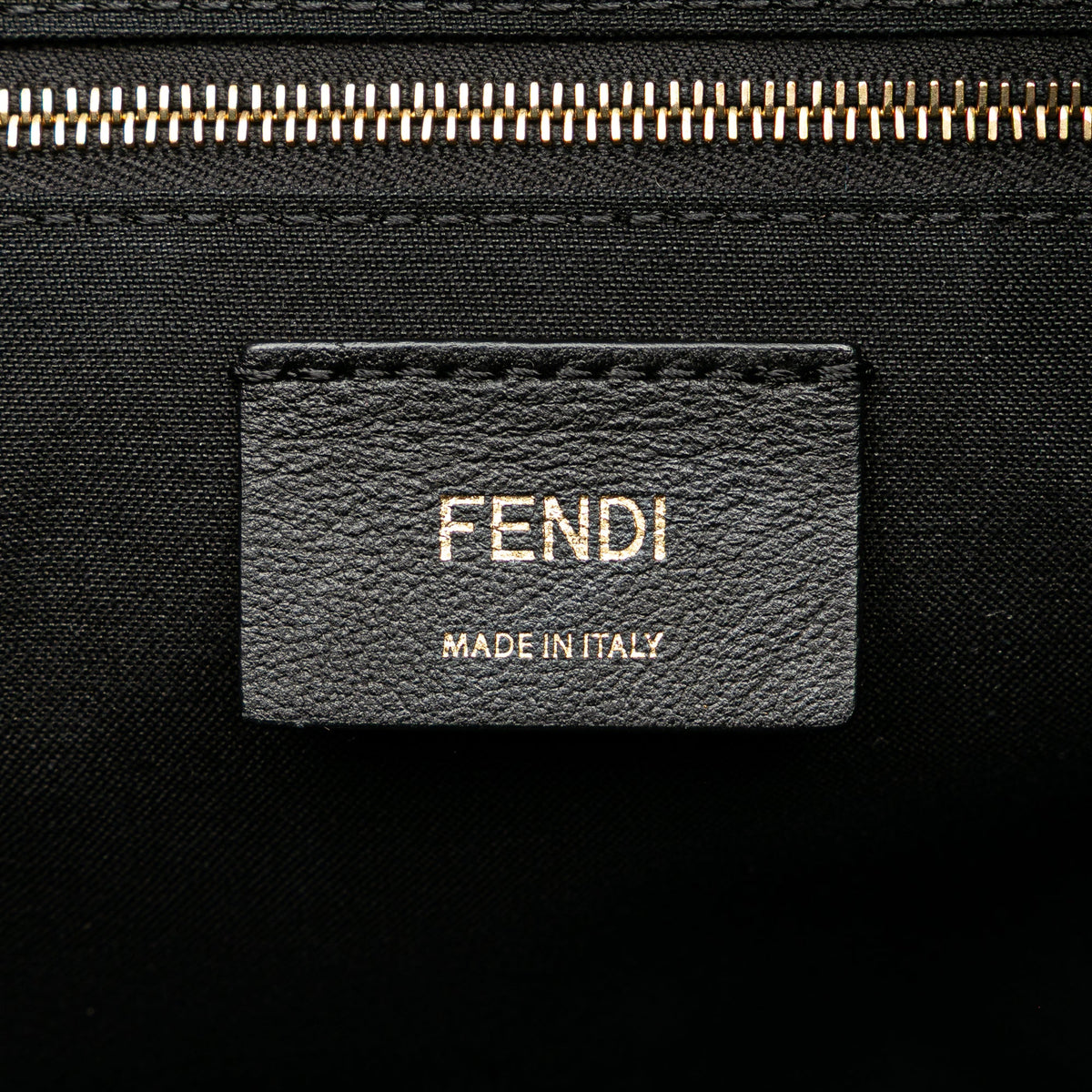 Fendi Joshua Vides Zucca Coated Canvas Cloudy Shopper Satchel